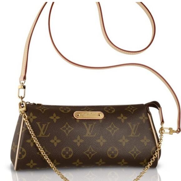 💎✨RARE AND DISCONTINUED✨💎Louis Vuitton Monogram Eva 2-Way Crossbody - Picture 1 of 8
